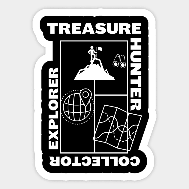 Treasure Hunter Explorer Sticker by OakIslandMystery